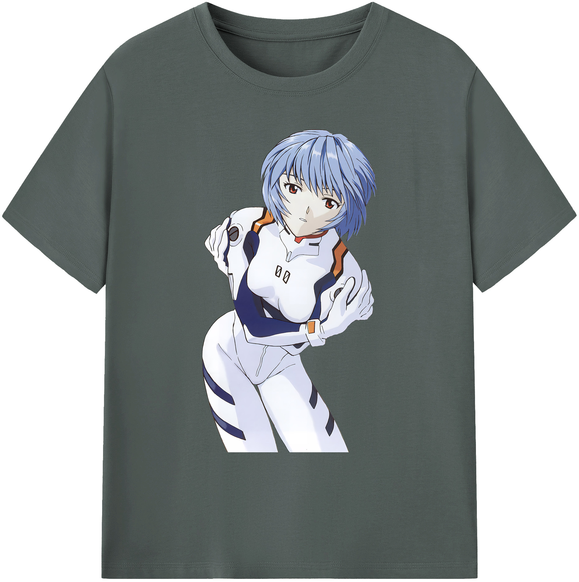 （画像用） EVA 新世紀エヴァンゲリオン 綿100％ メンズ半袖Tシャツ｜肌触りやわらか＆通気性